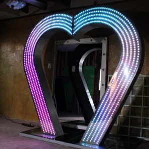 Corazón Gigante Para Bodas